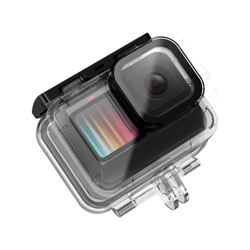 Uniqkart 45M Waterproof Housing Case for GoPro Hero 9 / 10 / 11 Black Diving Protective Underwater Cover
