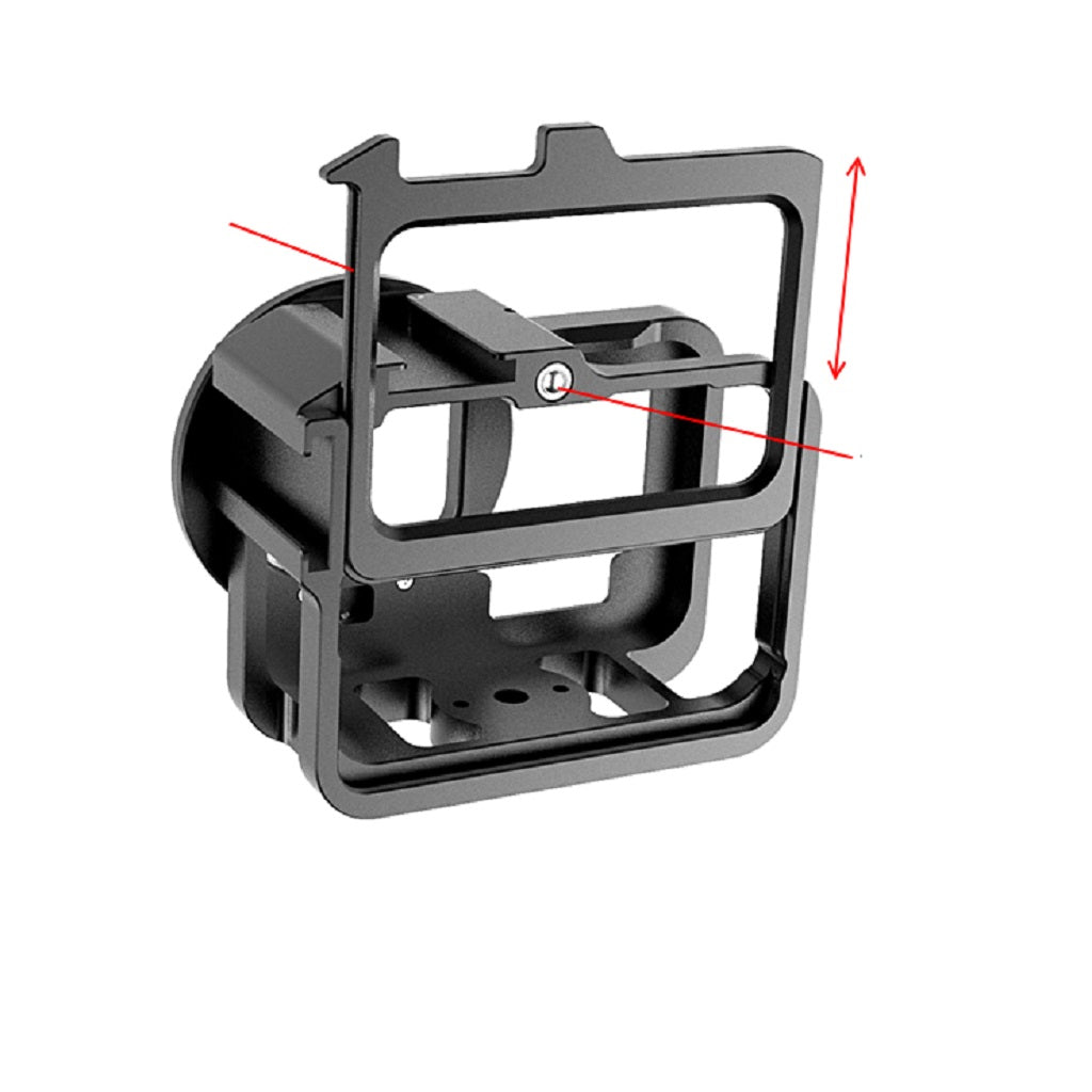 TELESIN Thickened Aluminum Alloy Housing Case Shell for GoPro Hero 9