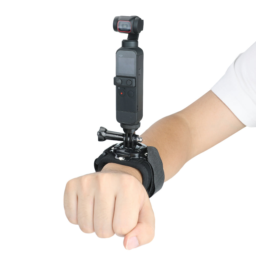 360 Degree Rotation Wrist Strap Fixed Adapter Holder for DJI OSMO Pocket 2/1