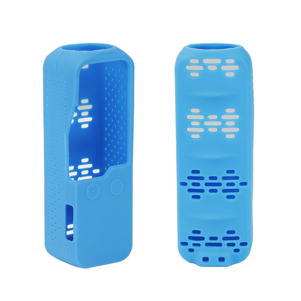 RCSTQ Silicone Case Sleeve with Lanyard for DJI OSMO Pocket Handheld Gimbal 2/1 - Blue