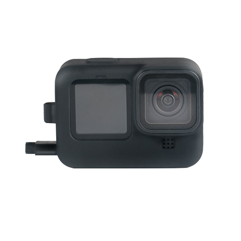 Soft Frame Silicone Case for GoPro Hero 9 Black - Black
