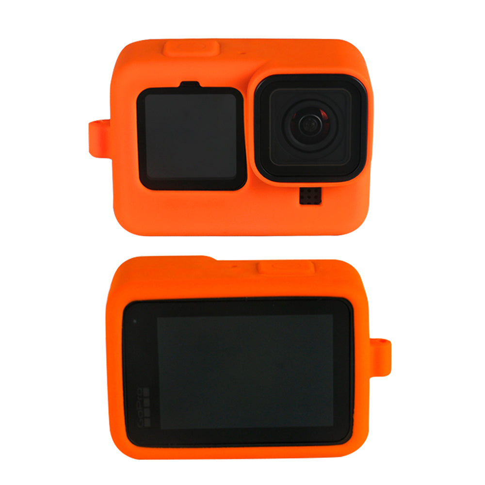 Soft Frame Silicone Case for GoPro Hero 9 Black - Orange