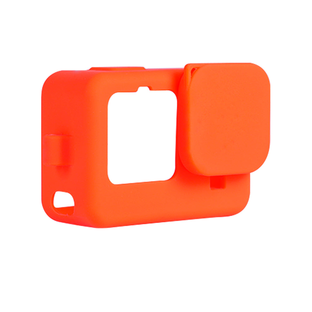 Soft Frame Silicone Case for GoPro Hero 9 Black - Orange
