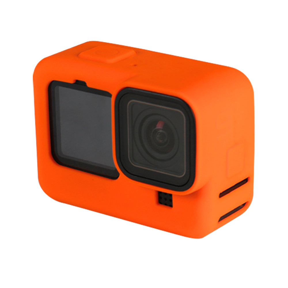 Soft Frame Silicone Case for GoPro Hero 9 Black - Orange