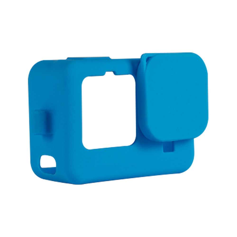 Soft Frame Silicone Case for GoPro Hero 9 Black - Blue