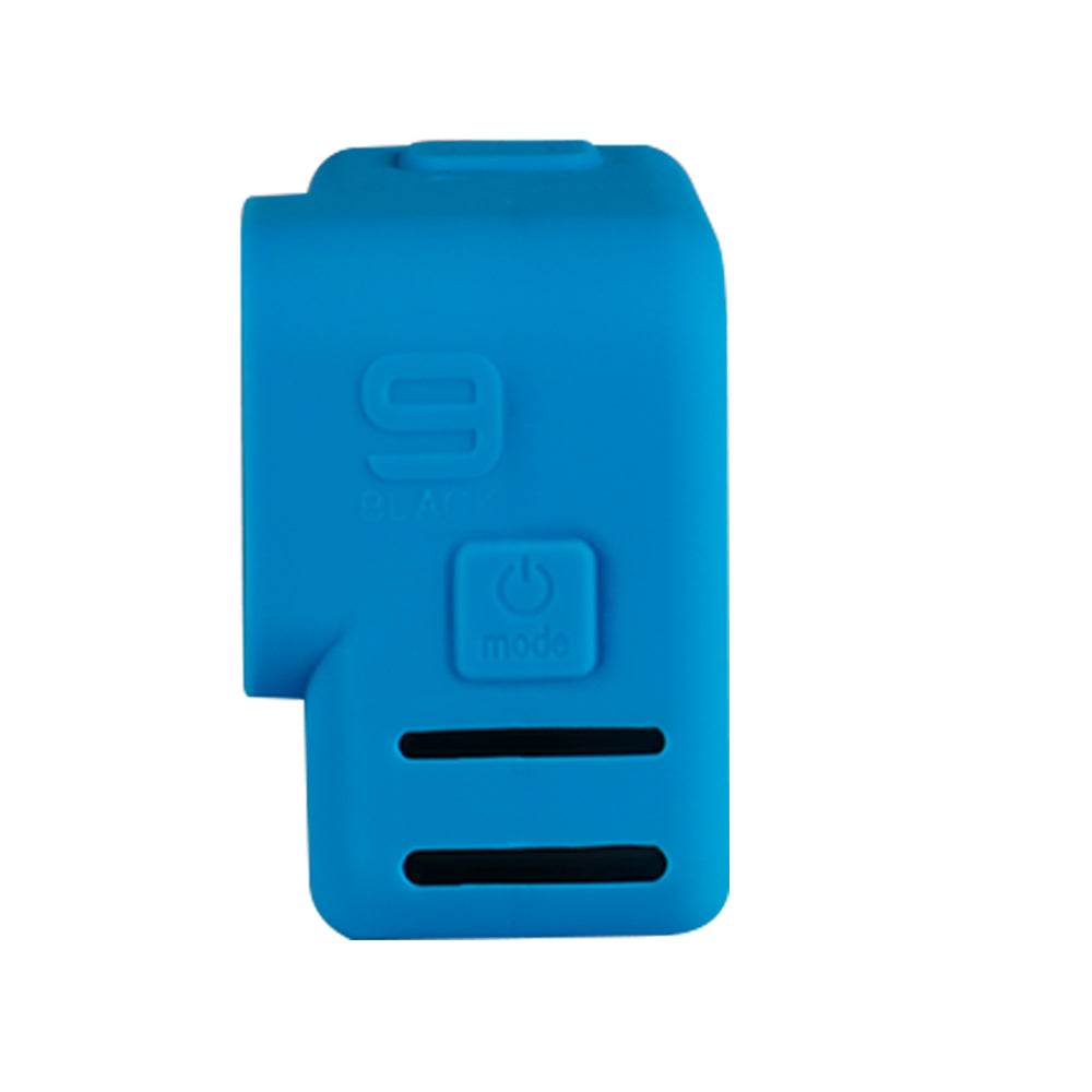 Soft Frame Silicone Case for GoPro Hero 9 Black - Blue