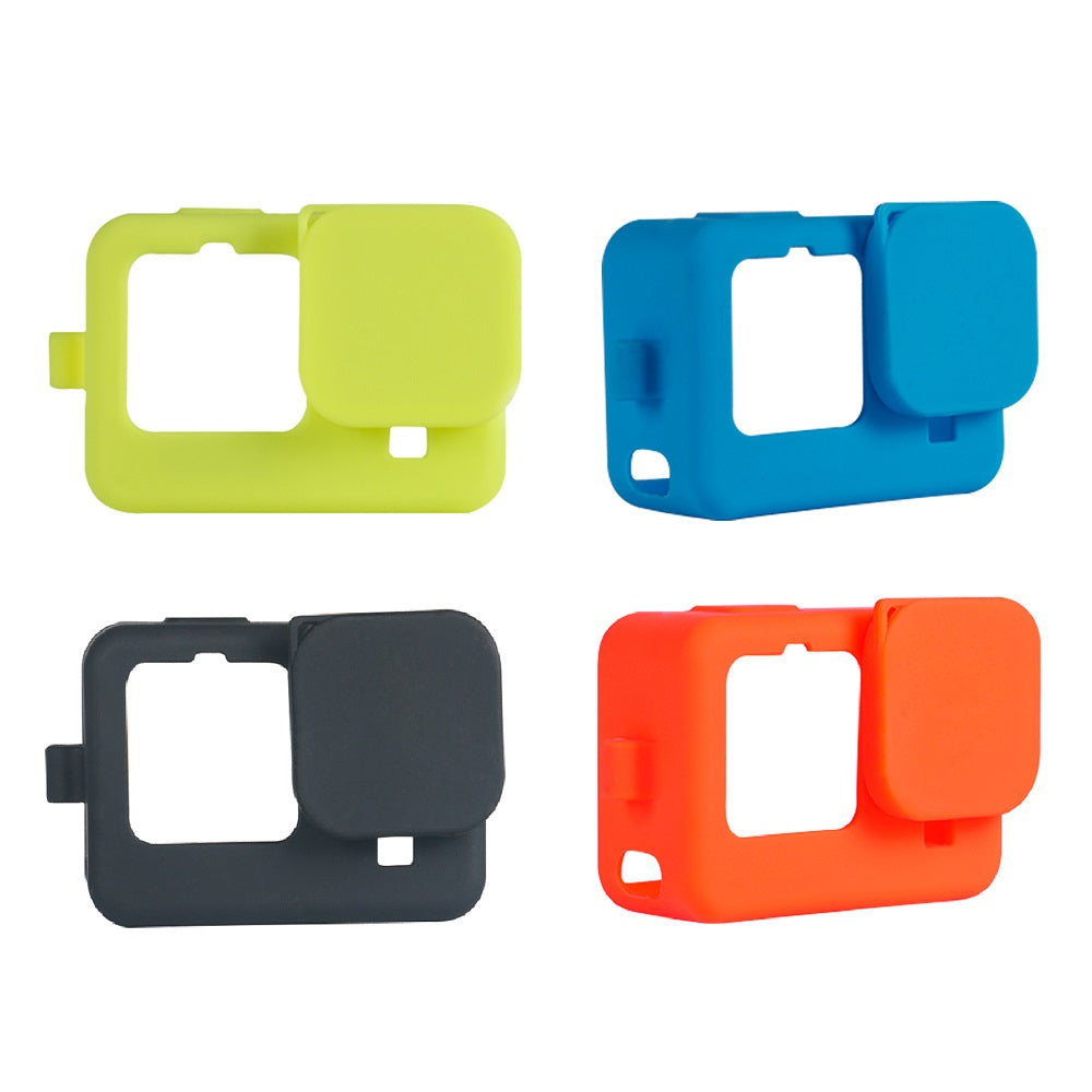 Soft Frame Silicone Case for GoPro Hero 9 Black - Blue