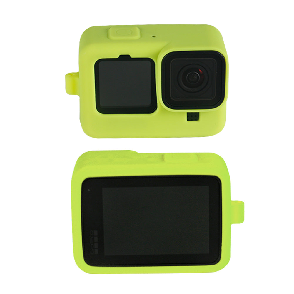 Soft Frame Silicone Case for GoPro Hero 9 Black - Green