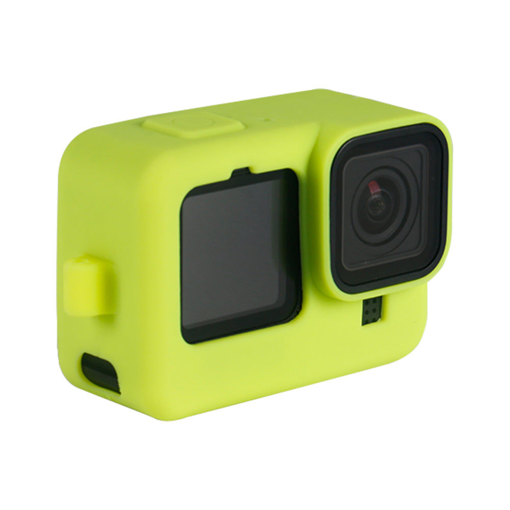 Soft Frame Silicone Case for GoPro Hero 9 Black - Green