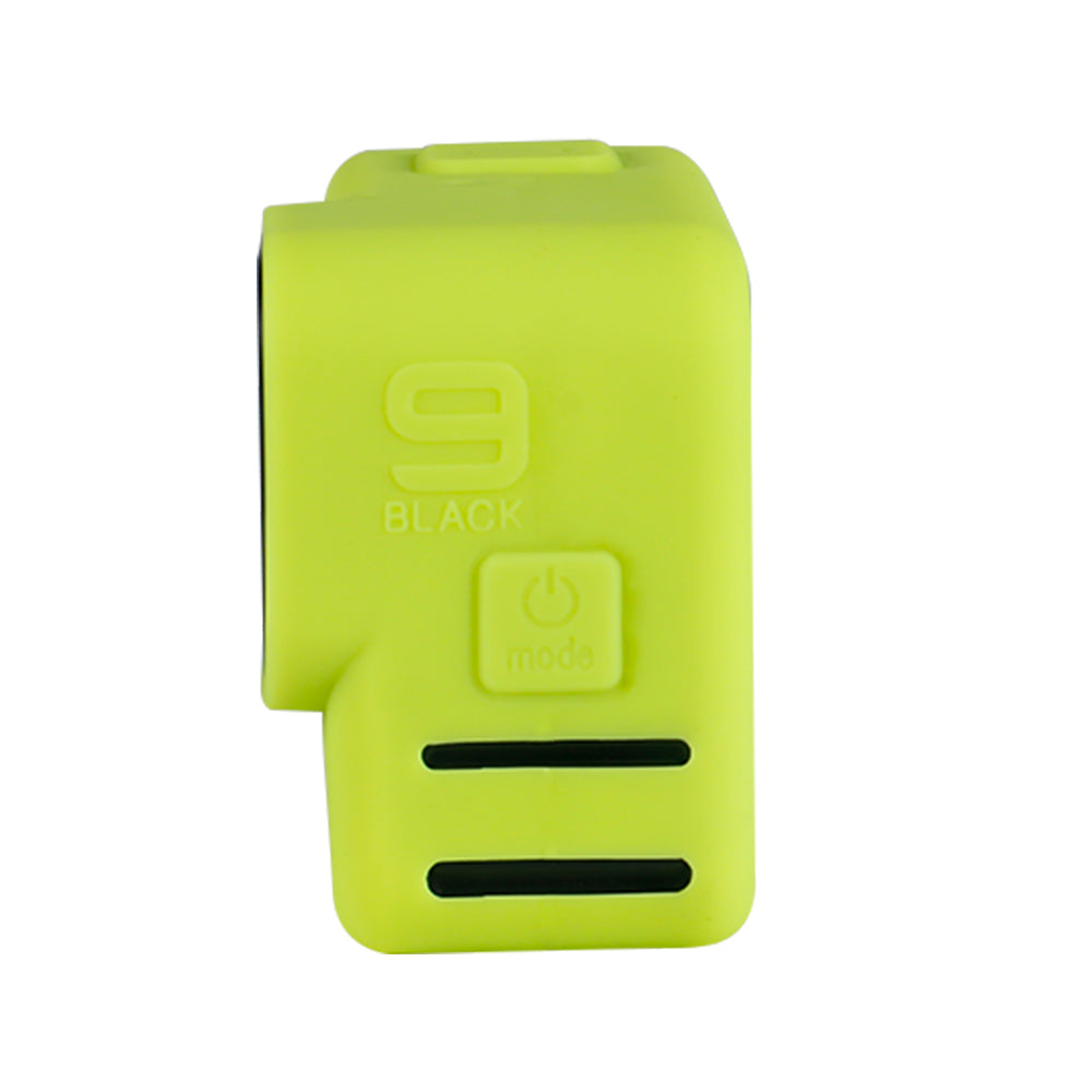 Soft Frame Silicone Case for GoPro Hero 9 Black - Green
