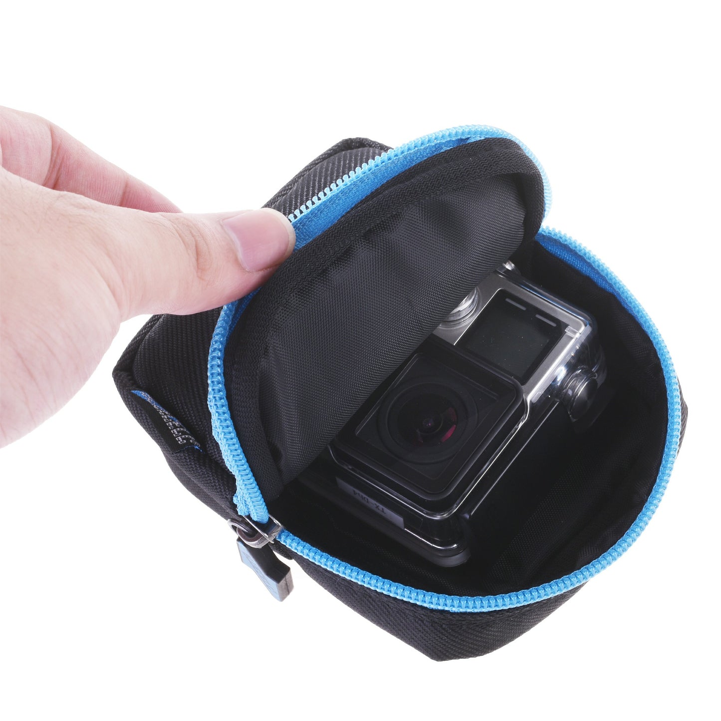 210D Nylon Travel Case Storage Bag for GoPro 9 Camera