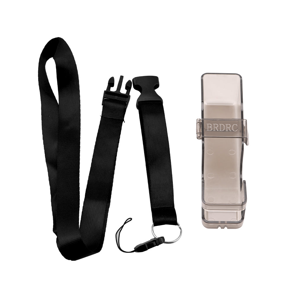 EWB8437 +FL7395 ABS Transparent Camera Case Storage Box Lanyard for FIMI PALM 2 Handheld Camera