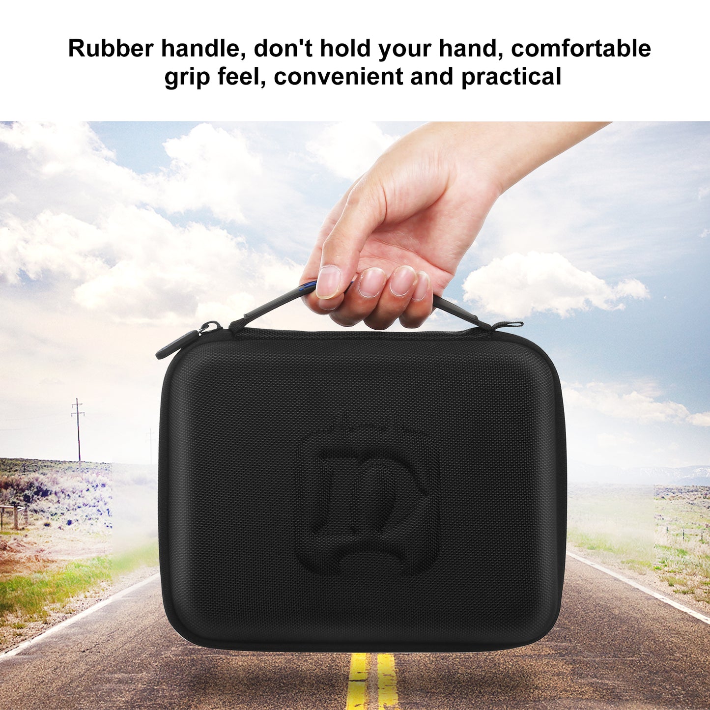 PULUZ PU551B Waterproof Travel Portable Bag Hard EVA Storage Box for DJI OSMO Pocket 2 Handheld Gimbal Camera