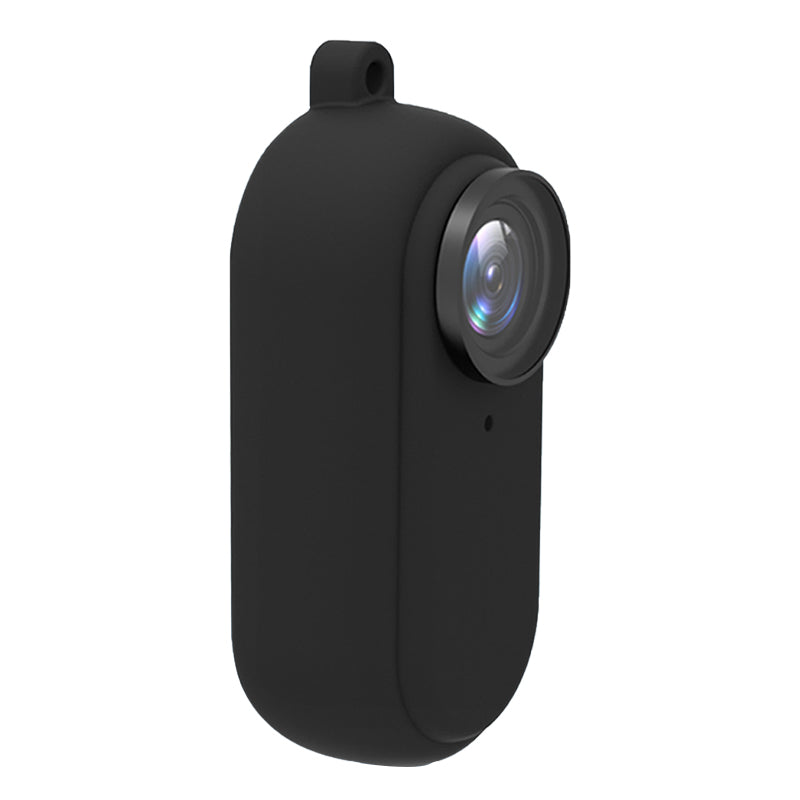 Uniqkart Dust-proof Anti-drop Camera Protective Cover Soft Silicone Case for Insta360 GO 2 - Black