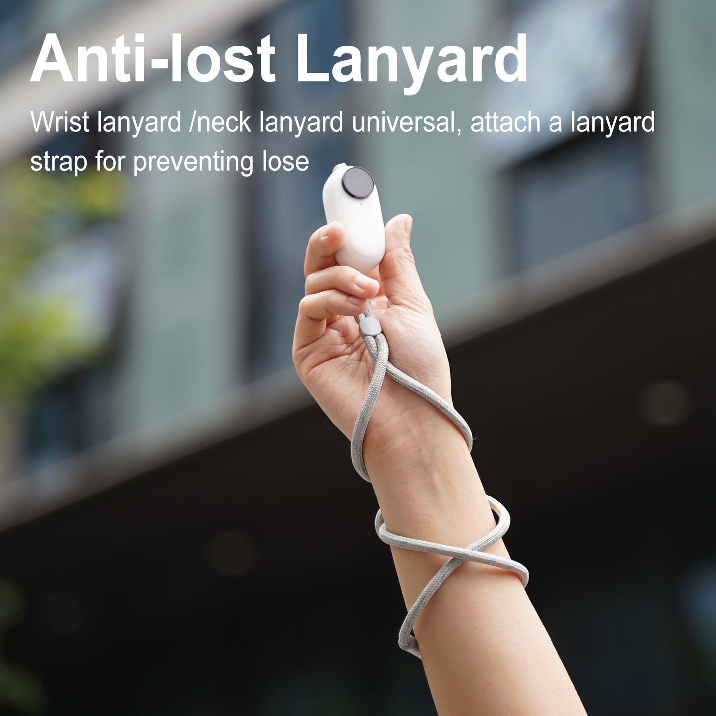 Uniqkart Dust-proof Anti-drop Camera Protective Cover Soft Silicone Case for Insta360 GO 2 - White