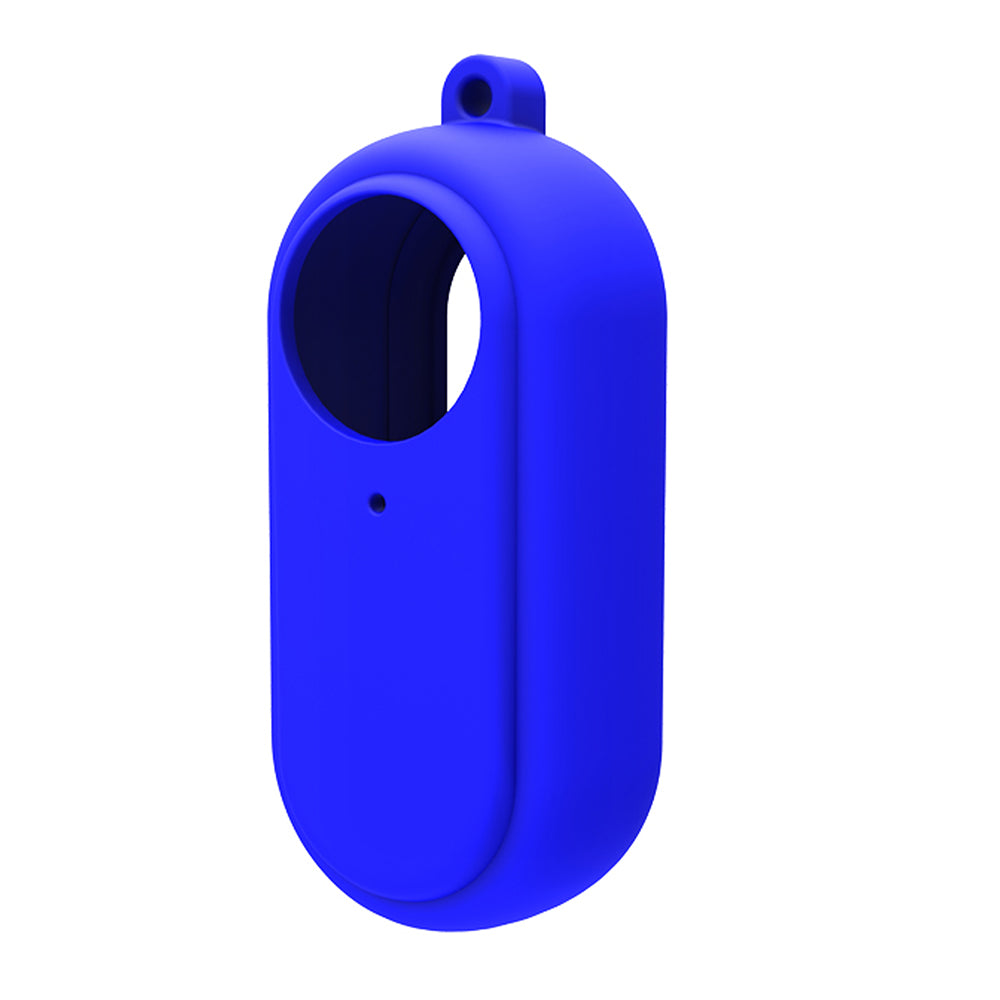 Uniqkart Dust-proof Anti-drop Camera Protective Cover Soft Silicone Case for Insta360 GO 2 - Blue