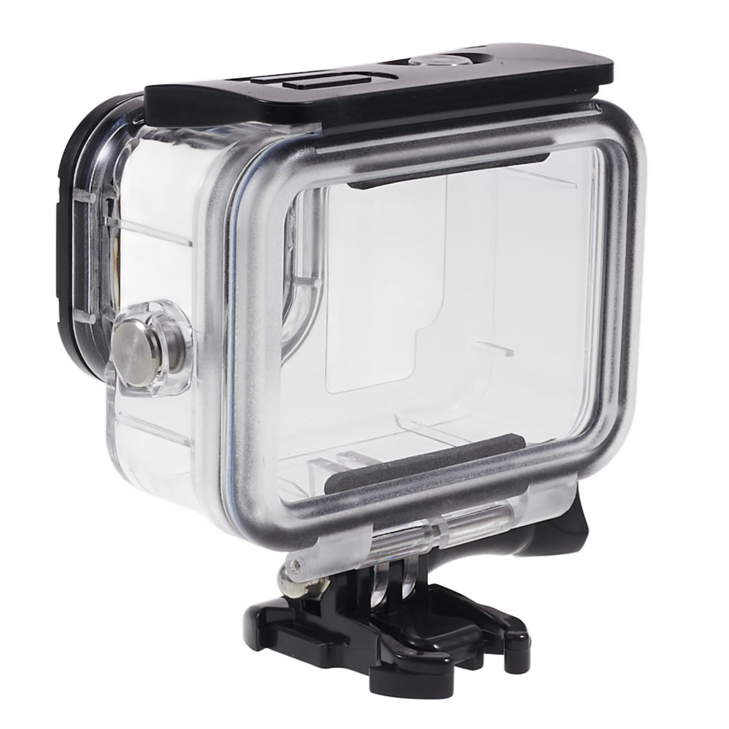 AT1218 Underwater Camera Waterproof Case Tempered Glass Lens Protection Diving Shell with 3 Lens Filter for GoPro Hero 10/9