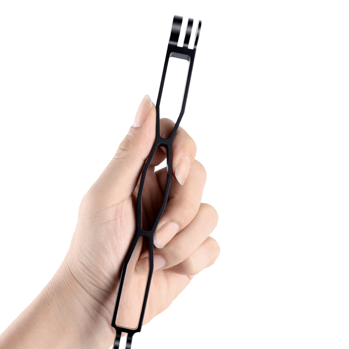 20cm Aluminum Alloy Extension Arm Mount Bracket Rod for GoPro Hero 10/9/8 / Insta360 One R/ DJI Action Camera - Red