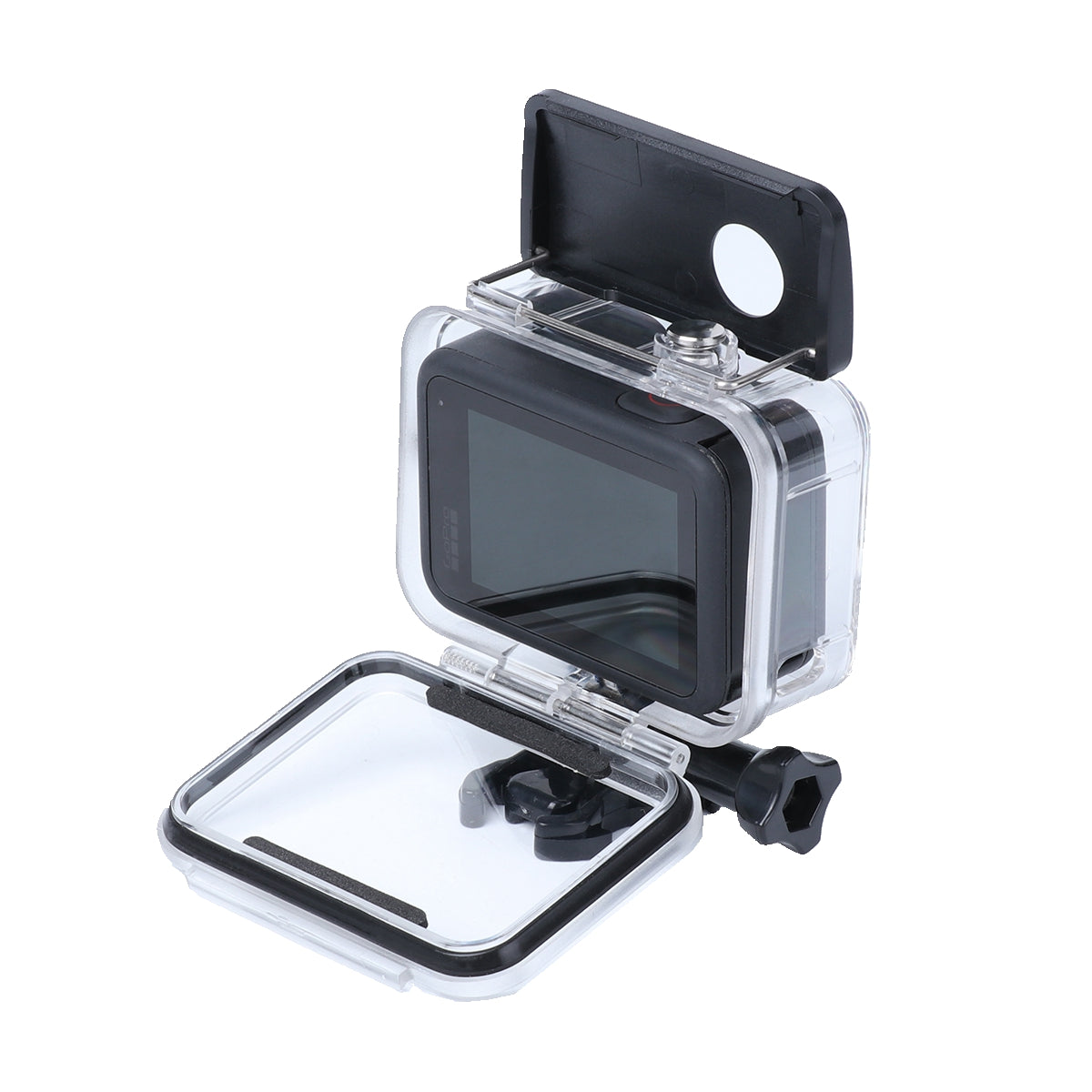 Camera Anti-drop Protection Case Shell Housing with Side Cable Hole for GoPro Hero 10/9