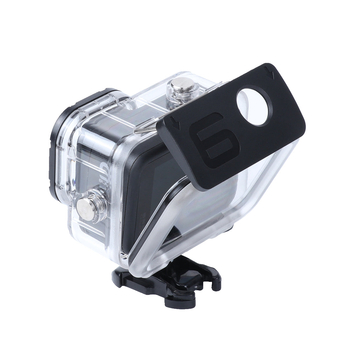 Camera Anti-drop Protection Case Shell Housing with Side Cable Hole for GoPro Hero 10/9