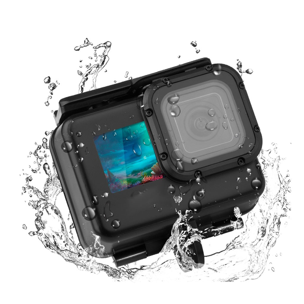 50m Underwater Camera Waterproof Case Tempered Glass Lens Cover Diving Shell with Touch Back Cover for GoPro Hero 10/9