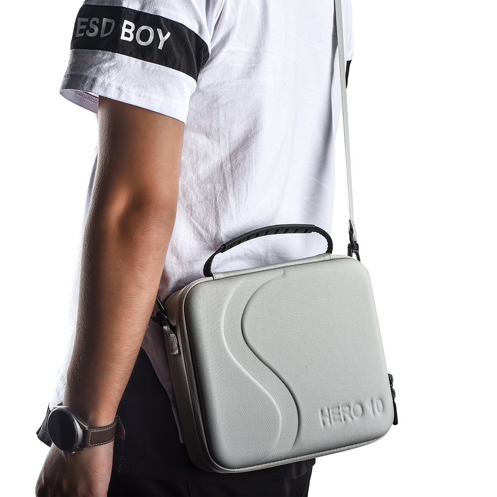 Uniqkart 1110136 Portable Shockproof Camera Carry Case Storage Handbag Messenger Bag for GoPro Hero 10/9