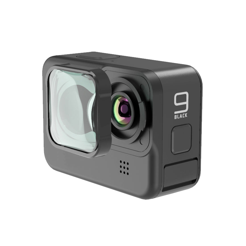 Uniqkart G9-01 HD 15X Macro Lens Optical Glass Camera Lens for GoPro Hero 9/10 Action Camera