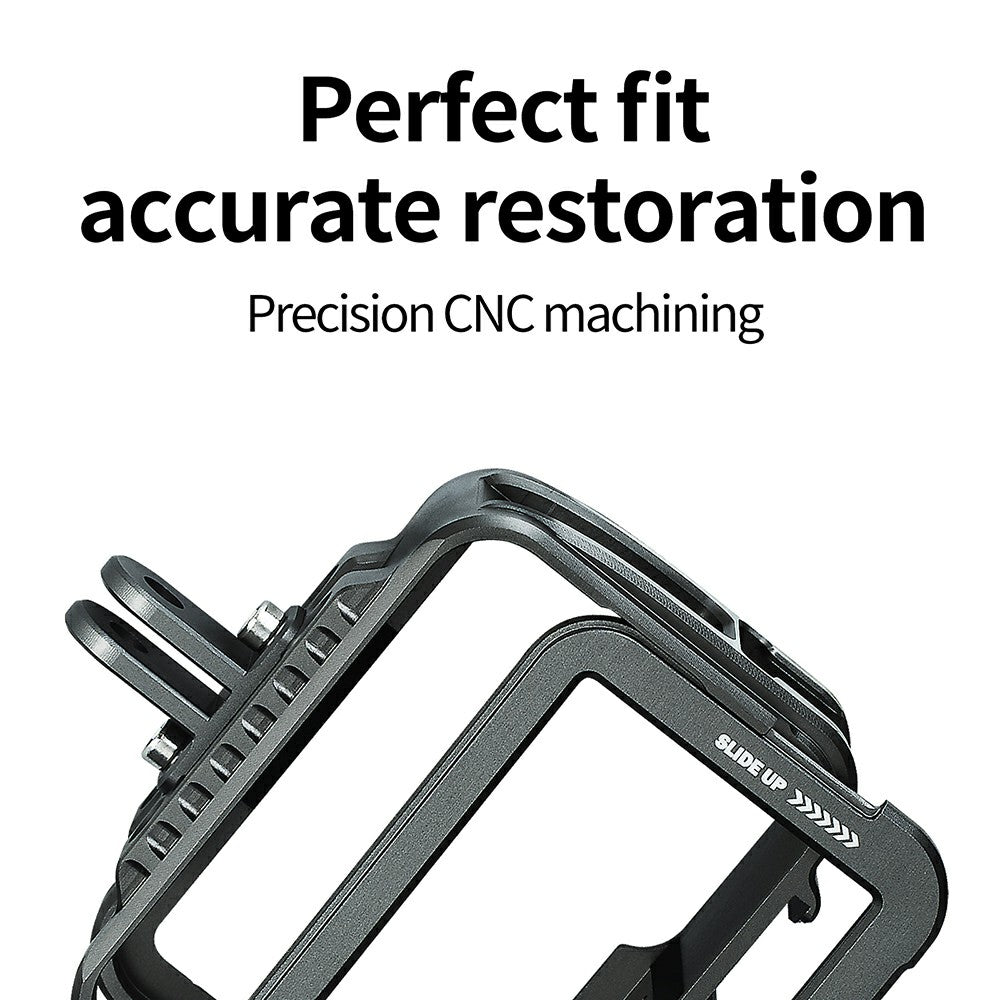 Uniqkart GP-FMS-901 Camera Protective Frame Anti-drop Metal Housing Case for GoPro Hero 9 / 10 / 11