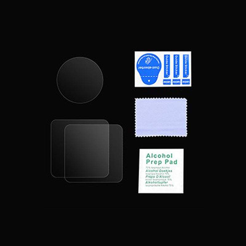 Uniqkart FLW159 Tempered Glass Action Camera Screen Lens Protector Film Set for DJI Action 2
