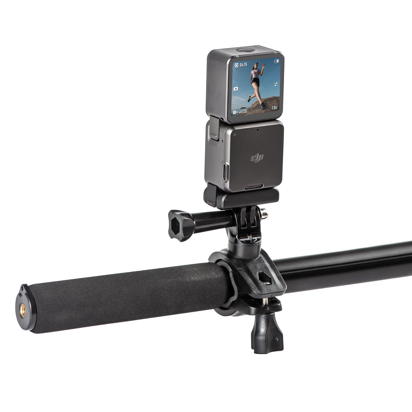 Uniqkart 1110319 Bicycle Camera Holder MTB Bike Handlebar Mount POM Bracket for DJI Action 2