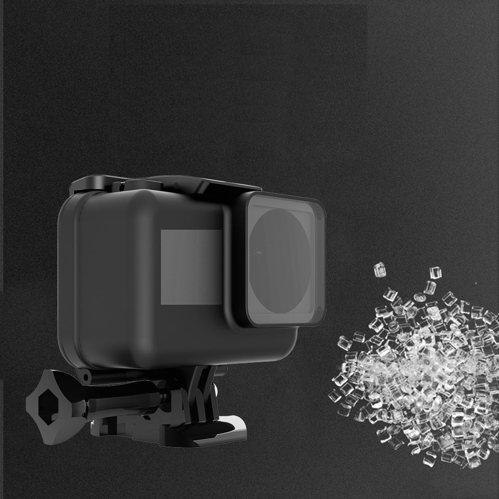 Underwater Sports Camera Diving Shell Waterproof Drop-proof Housing Case for DJI Osmo Action - Black