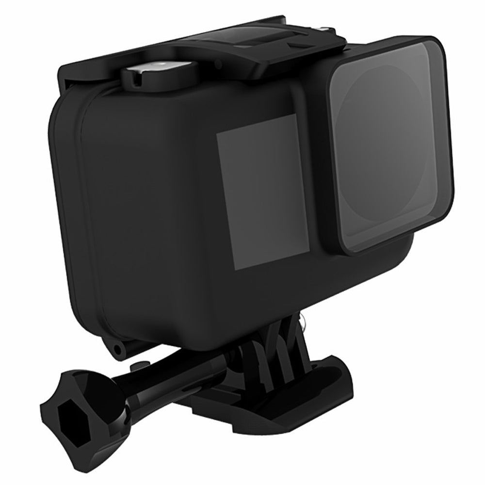 Underwater Sports Camera Diving Shell Waterproof Drop-proof Housing Case for DJI Osmo Action - Black