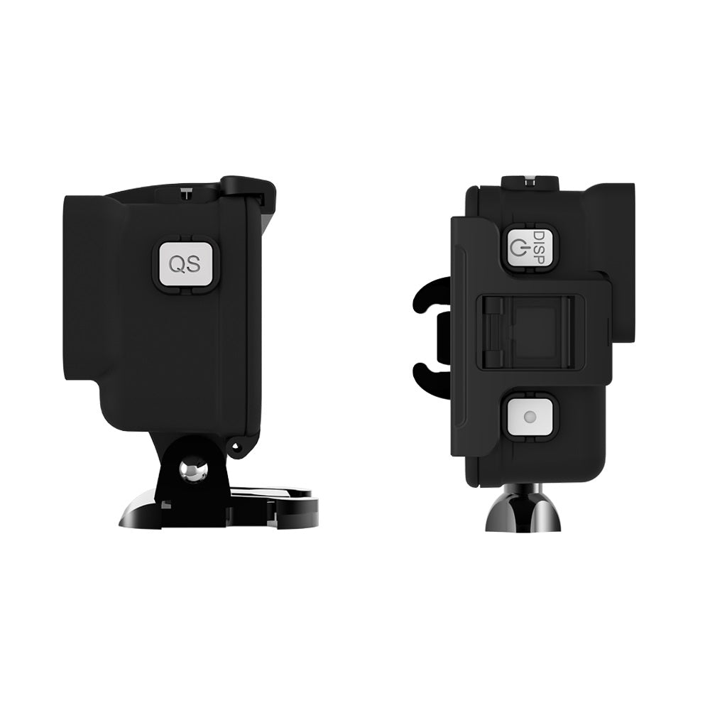 Underwater Sports Camera Diving Shell Waterproof Drop-proof Housing Case for DJI Osmo Action - Black