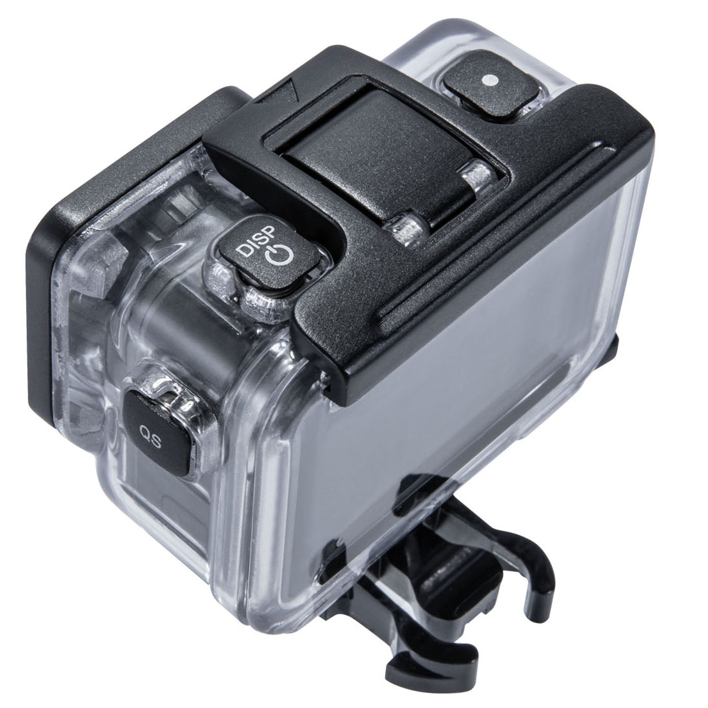AGDY36 Square Mouth Style Underwater Sports Camera Diving Shell Protective Waterproof Housing Case for DJI Osmo Action - Transparent