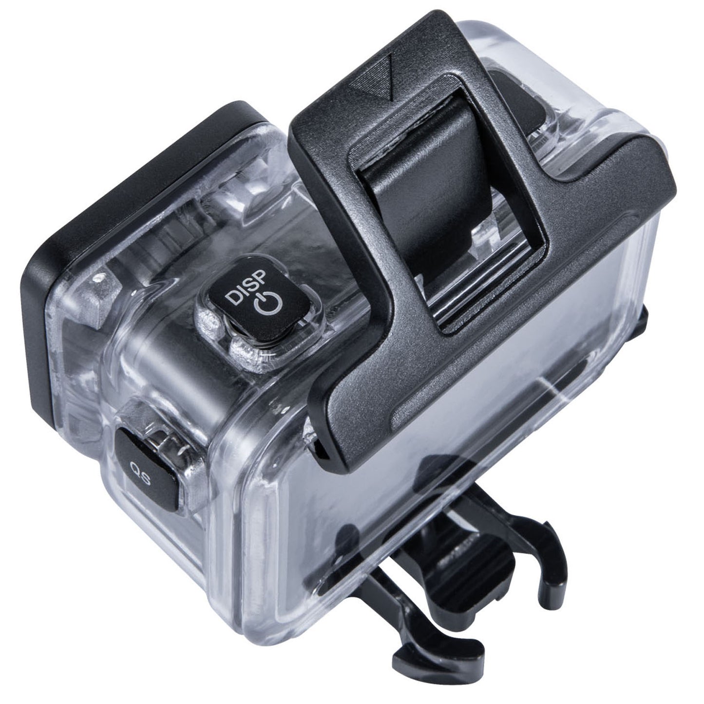 AGDY36 Square Mouth Style Underwater Sports Camera Diving Shell Protective Waterproof Housing Case for DJI Osmo Action - Transparent