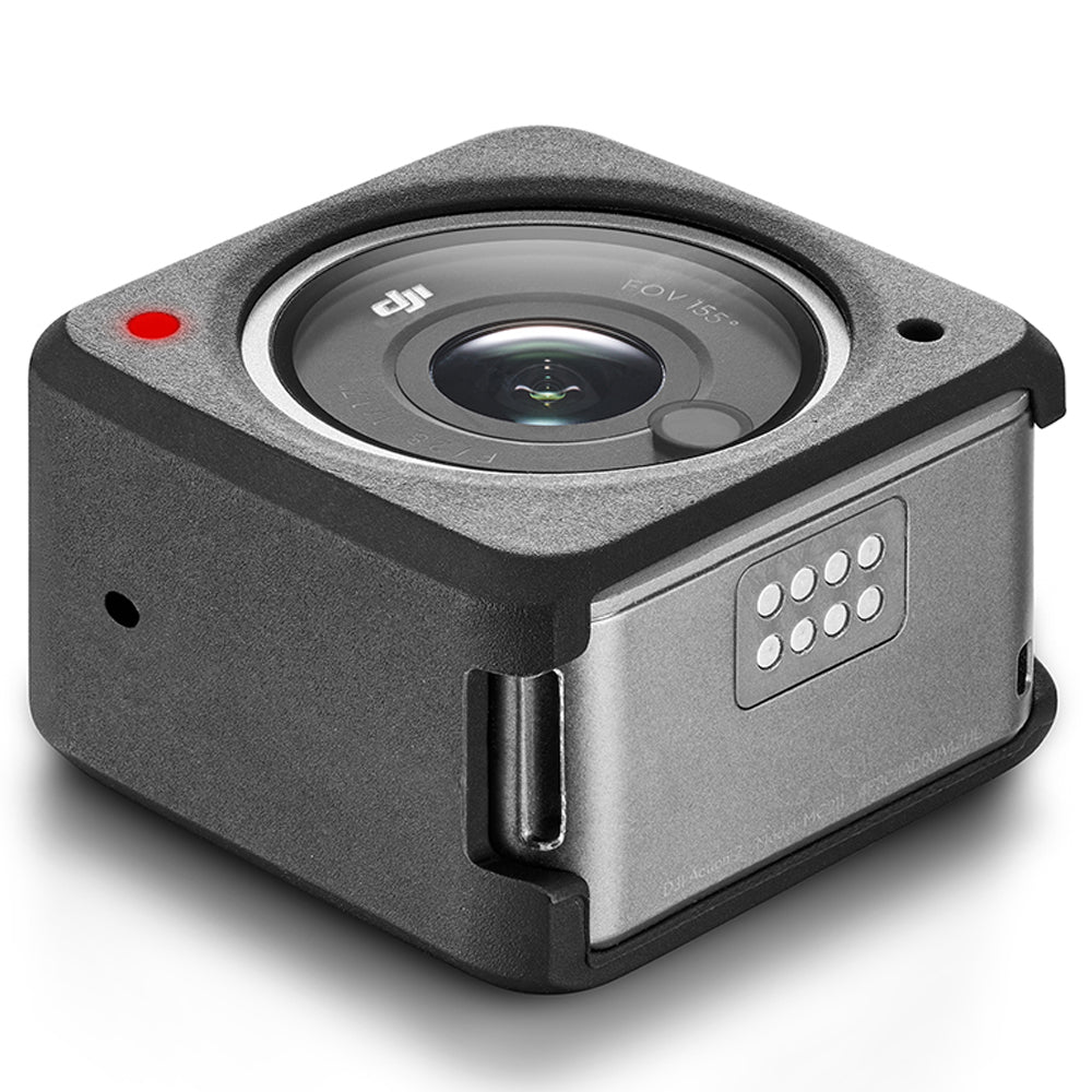 Silicone Protective Case Screen Protector Shell with Battery Cover for DJI Action 2