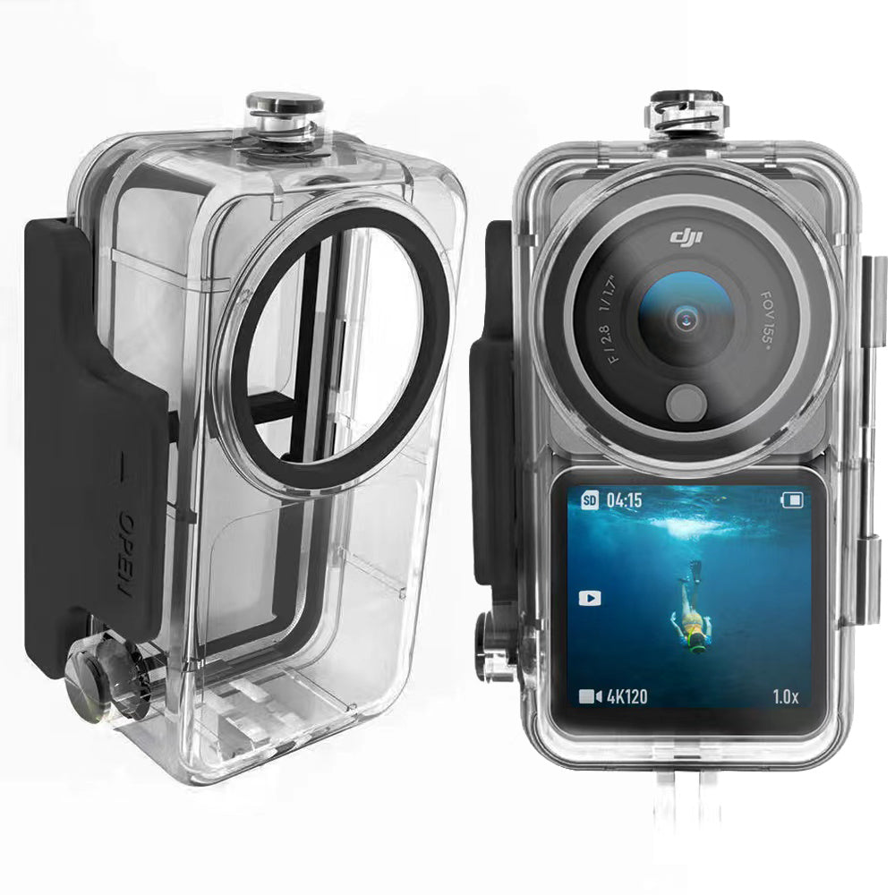 45m Waterproof Camera Housing Case Protective Diving Shell for DJI Action 2