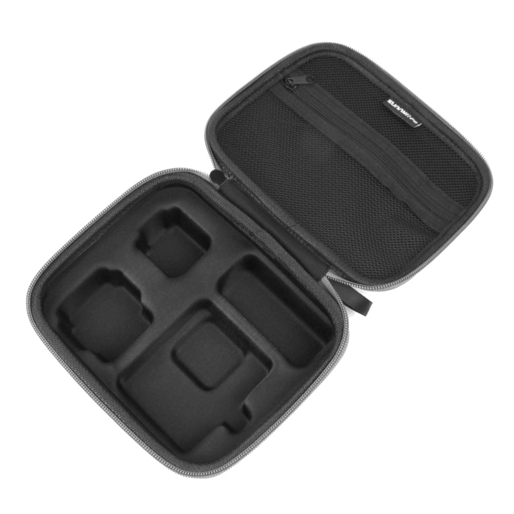 Uniqkart AI38 Practical Travel Portable Case Hard EVA and Oxford Cloth Storage Box for Insta360 One R Camera