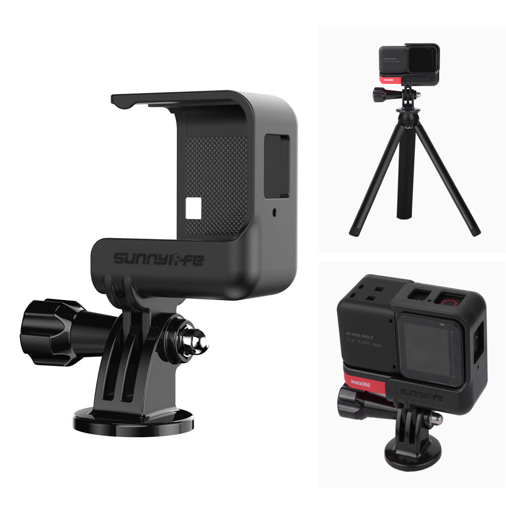 Uniqkart AI37 Quick Release Protective Case Half Frame Shell for Insta360 One R Camera