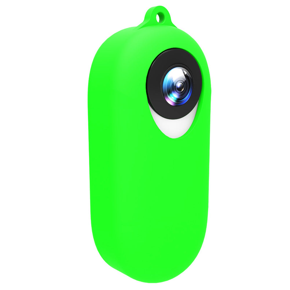 AI25 Soft Silicone Camera Case Protector Anti-shake Camera Body Sleeve Cover for Insta360 GO Camera - Green
