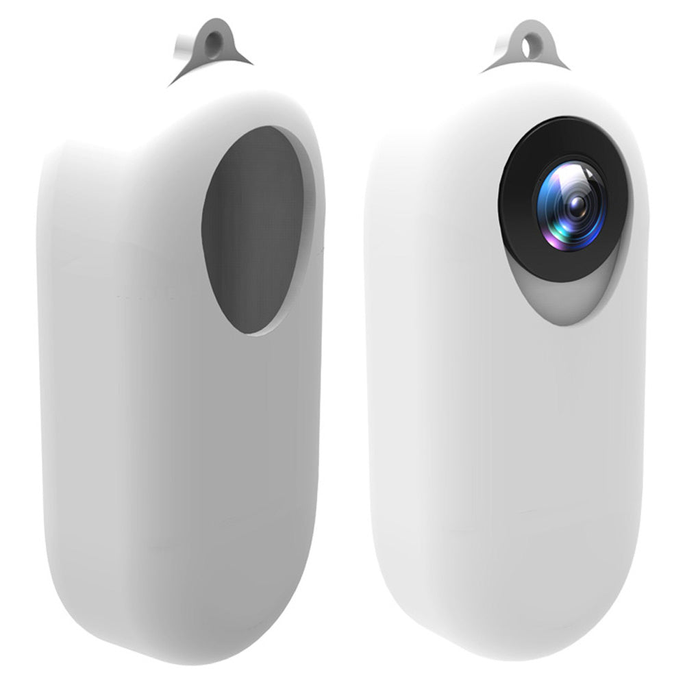 AI25 Soft Silicone Camera Case Protector Anti-shake Camera Body Sleeve Cover for Insta360 GO Camera - White