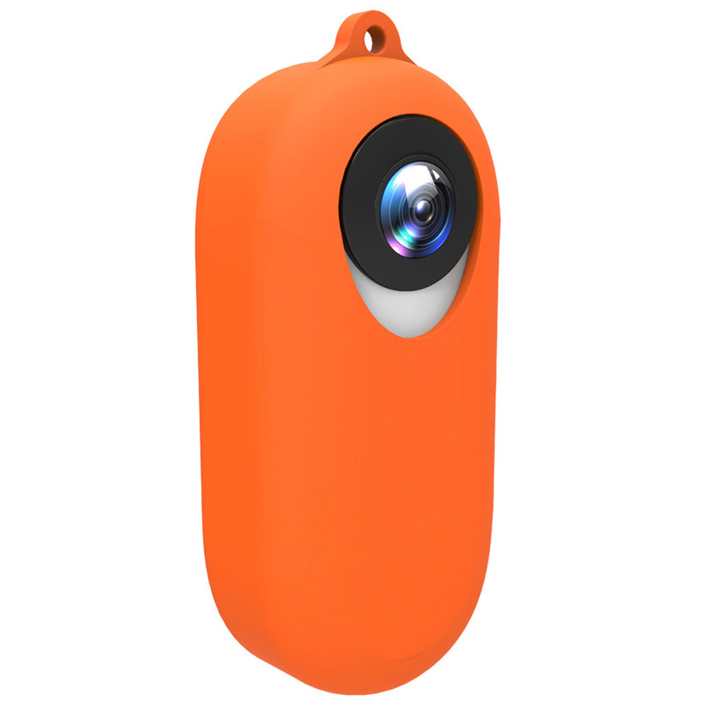 AI25 Soft Silicone Camera Case Protector Anti-shake Camera Body Sleeve Cover for Insta360 GO Camera - Orange