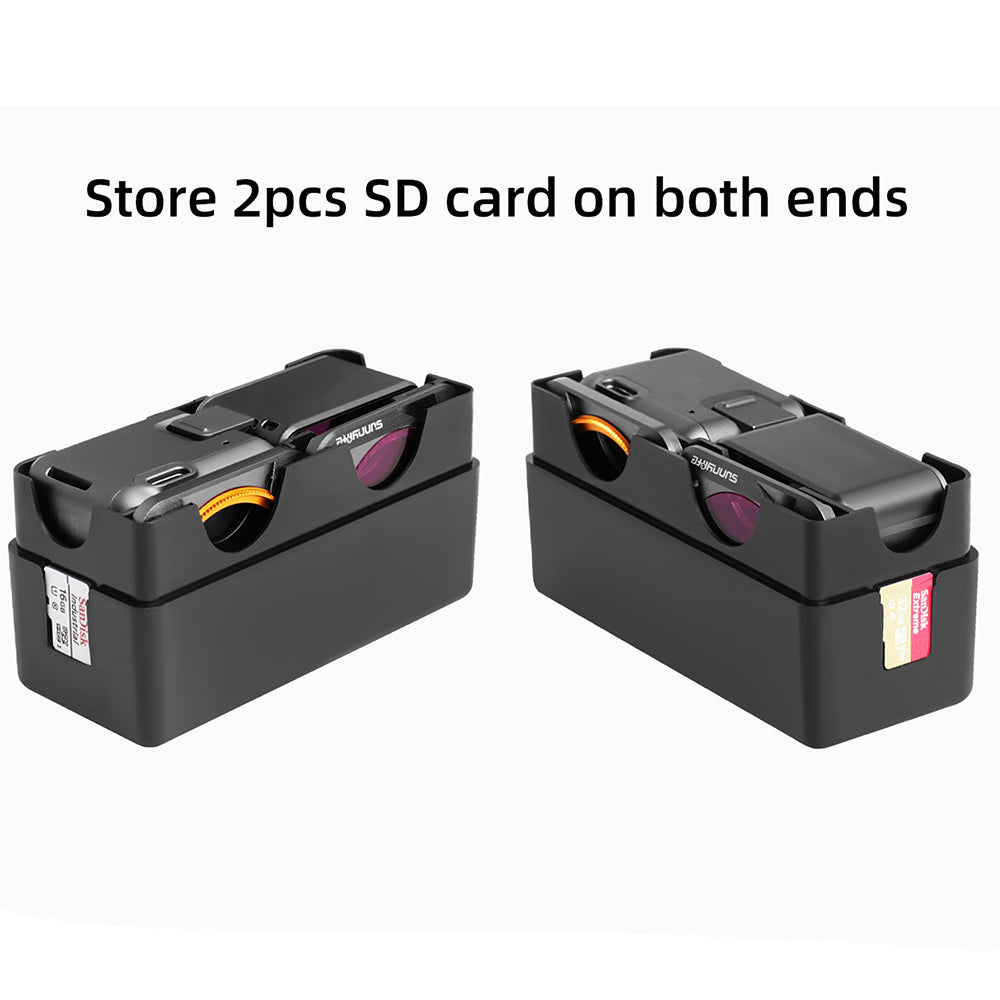 Uniqkart OA2-SN343 For DJI Action 2 Carrying Case Mini Portable Protector Drop-Proof Storage Box Camera Accessories