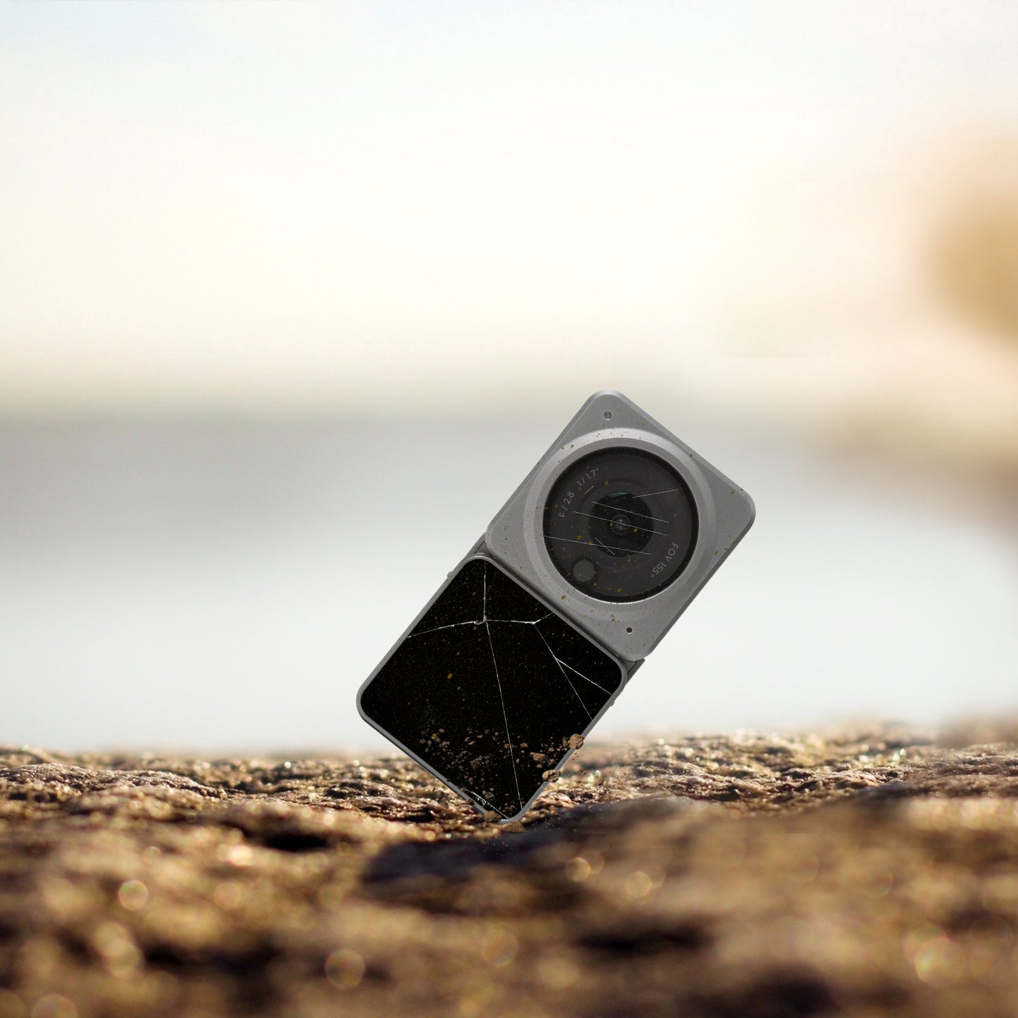 Uniqkart OA2-SN343 For DJI Action 2 Carrying Case Mini Portable Protector Drop-Proof Storage Box Camera Accessories