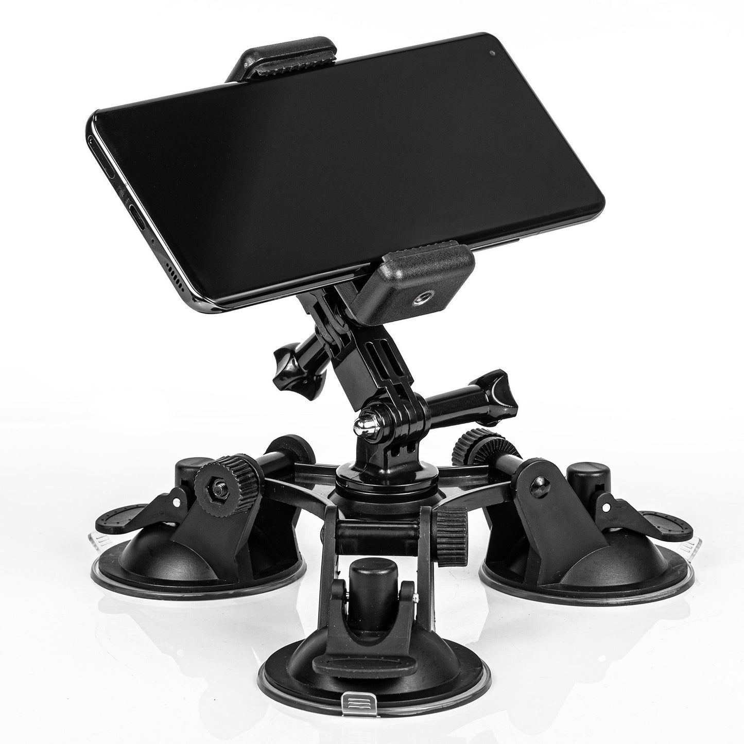 Uniqkart 1110789 for GoPro 10/9 / Insta360 One X2/X Three Sucker Design Camera Phone Car Holder Suction Cup Mount Bracket