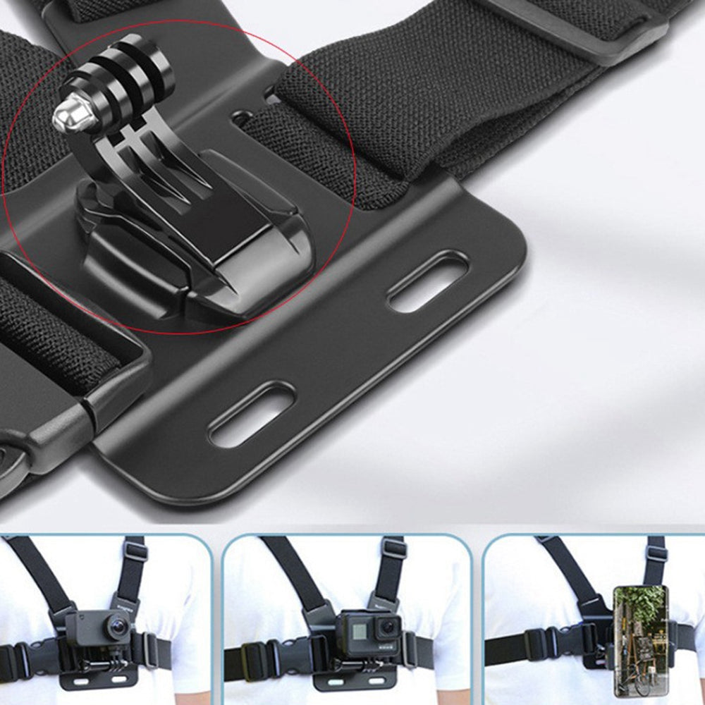 G10-TZ01 for GoPro Hero 9/10 23 in 1 Waterproof Housing Case Chest Strap Headband Wrist Strap Sports Camera Accessories Kit