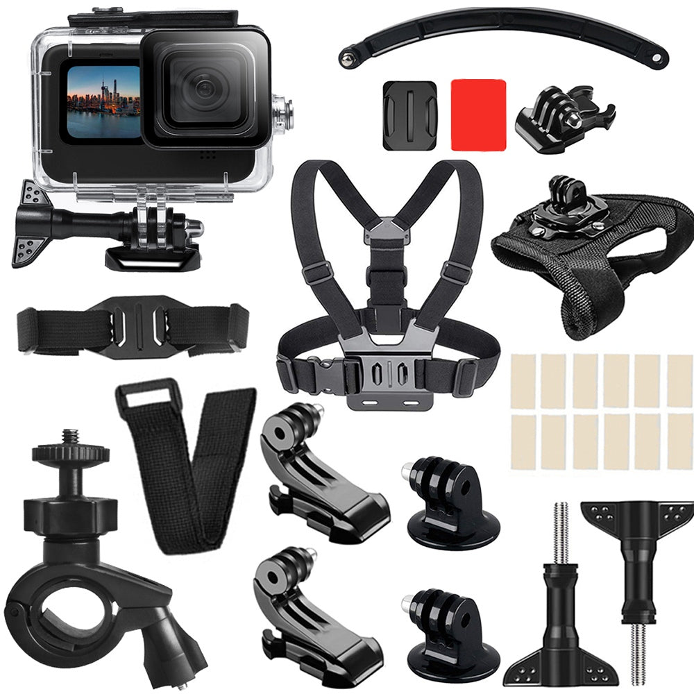 G10-TZ02 25 in for GoPro Hero 9/10 Sports Camera Accessories Kit Wat