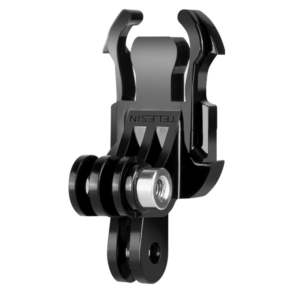 Uniqkart GP-MTB-T02-BK For GoPro/DJI Osmo Action Backpack Shoulder Strap Sport Camera Bracket Mount Stand - Black
