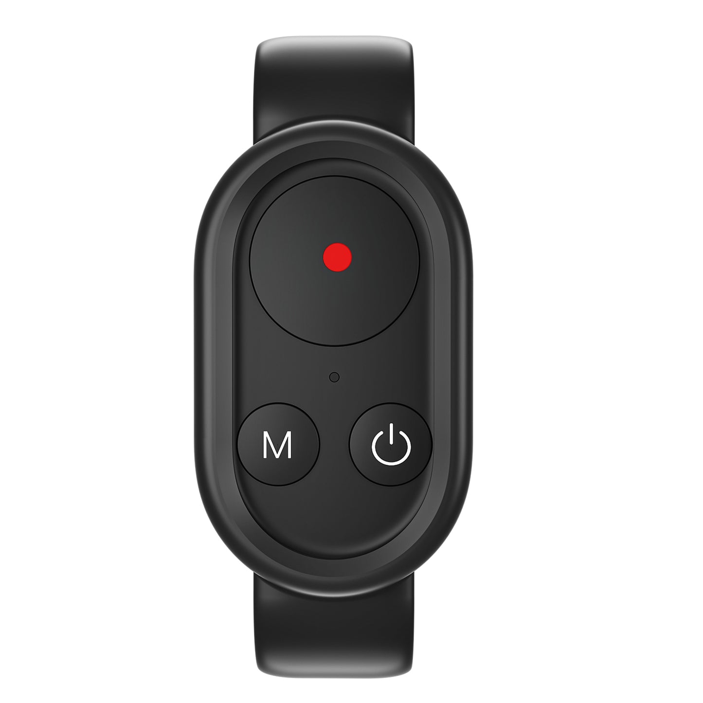 Uniqkart TE-RWB-001 For GoPro Hero 9 / 10 / 11 Vlog Bluetooth Remote Control Silicone Wrist Strap Adjustable Wristband