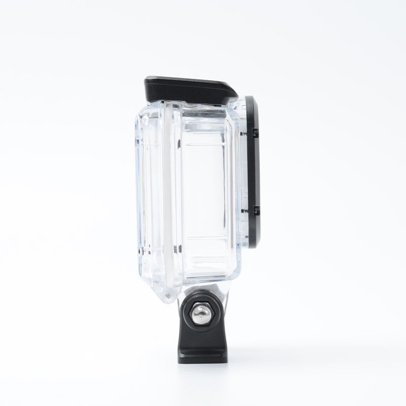 Uniqkart for Insta360 ONE RS Panoramic Action Camera 60m Underwater Protective Case Waterproof Housing Diving Shell